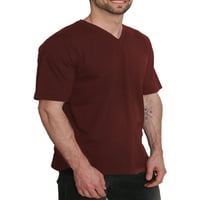 Машка маичка за маички за машка машка маичка со В-врат