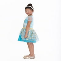 Девојки од Дизни принцеза Јасмин Косплеј фустан, големини 4-16