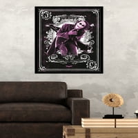 Стрип Филм-Темниот Витез - Џокер Играње Картичка Ѕид Постер, 22.375 34