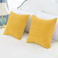 Уникатни поговори Кордурај декоративно фрлање перници покрива темно жолта 20 20