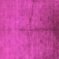 Агли Компанија Затворен Правоаголник Ориентални Розови Индустриски Област Килими, 5'7'