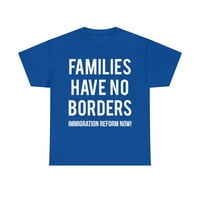 Семејствата Немаат Граници Имиграција Маица Со Кратки Ракави