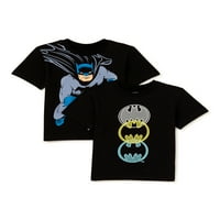 Графичка маица за момчиња Бетмен, 2-пакет, големини 4-7