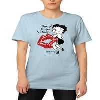 Бети Буп женски јуниори Doop бакнеж за кратки ракави графички мета